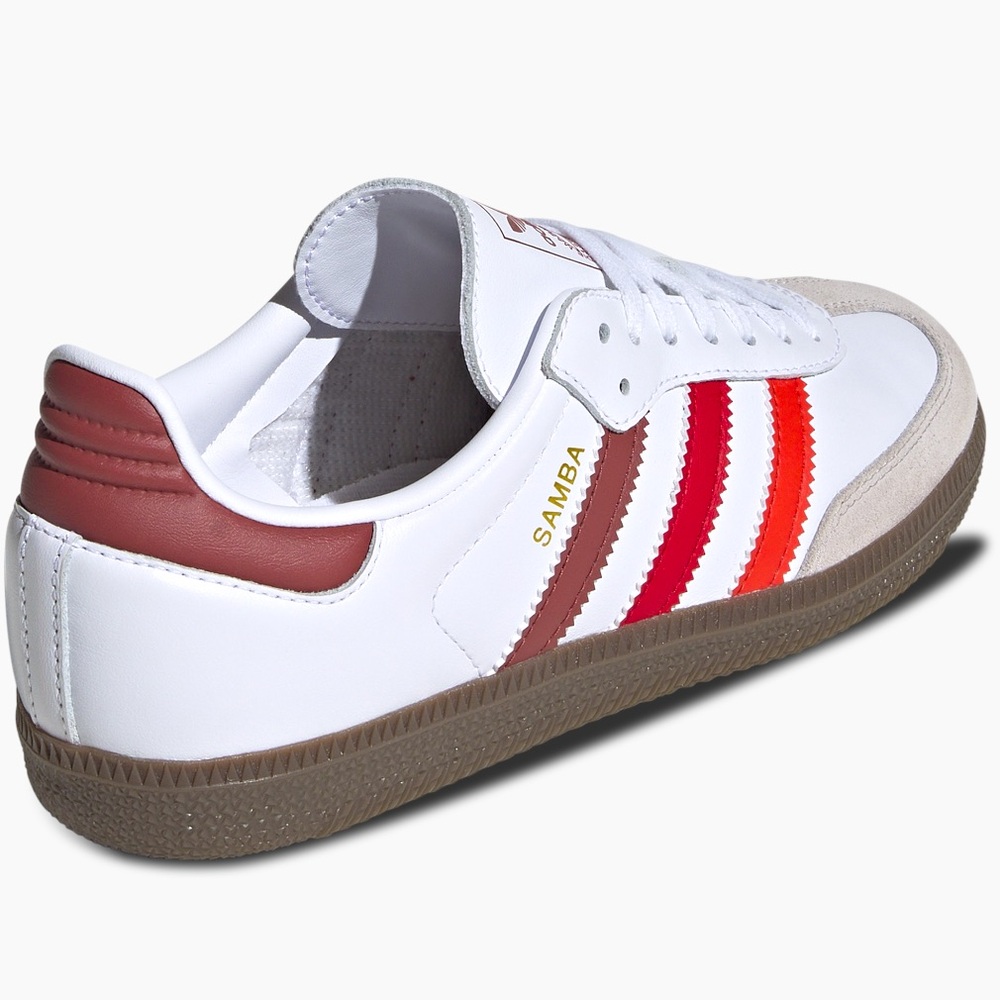 ❤️🍷 ADIDAS SAMBA BRIGHT RED GRADIENT ❤️🍷 - Picture 3 of 4